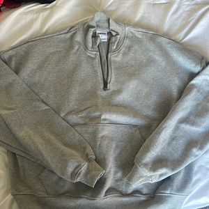 gymshark oversized cropped crewneck